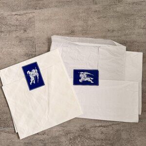 Burberry Authentic Tissue Paper Set – Logo Tissue + White Tissue